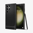 ACS05626 - Galaxy S23 Ultra Case Neo Hybrid in black showing the back
